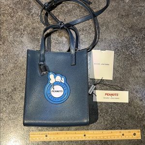 Brand New! Marc Jacobs Blue Peanuts Micro Grind Snoopy